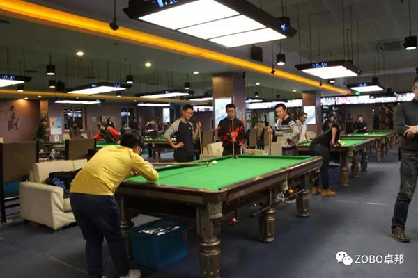 ZOBO反差百科挑战“激情碰撞·情系园区”中关村丰台园第五届台球竞赛