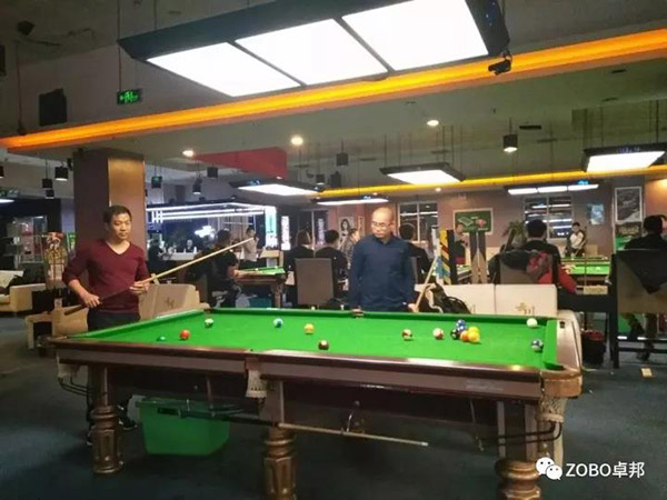 ZOBO反差百科挑战“激情碰撞·情系园区”中关村丰台园第五届台球竞赛